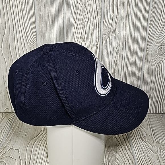 47 Brand Columbus Clippers Navy Blue One Size Stretch Hat - Picture 2 of 8